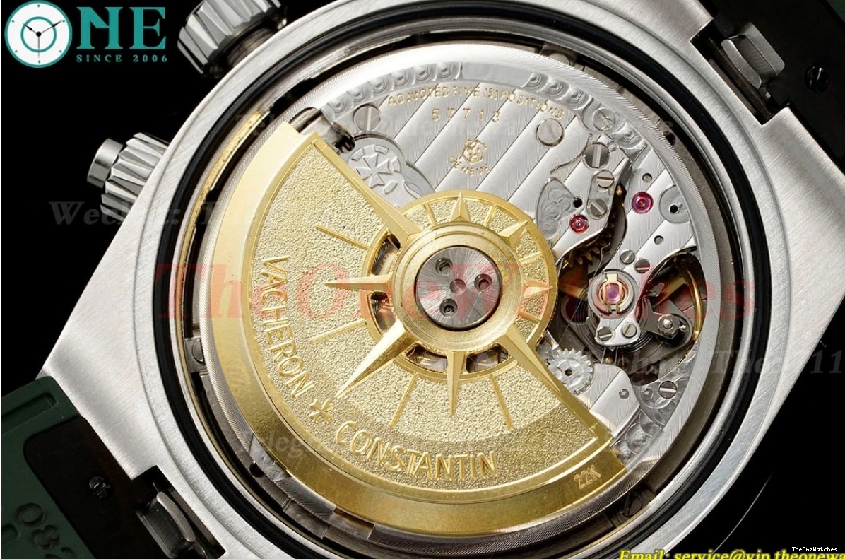 SS Dial Overseas RU Green 8F 5520V A7750 41mm Mod 0509